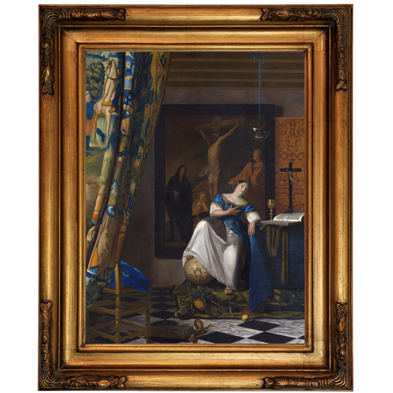Historic Art Gallery The Allegory Of Sue Faith 1670 By Johannes