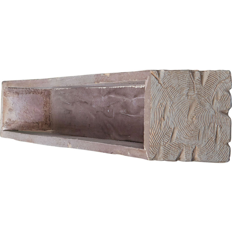 Ekena Millwork Pecky Cypress Faux Wood Texture Fireplace Shelf