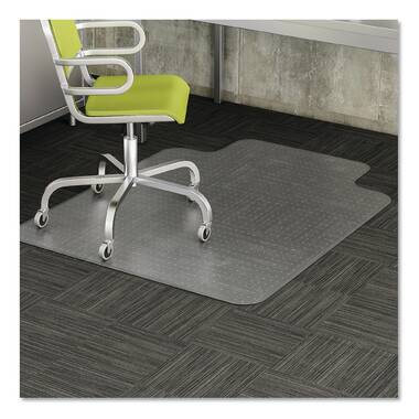 Protective Hard Chair Carpet Floor Mat Rectangular 910Wx1220Hmm 