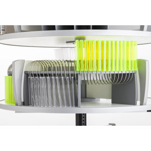 CD/DVD Organizer for Deluxe Binder & File Carousel Shelving by Moll