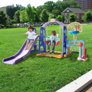 Swing set for 7 year old clearance