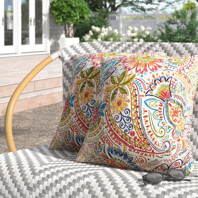 Marzullo Outdoor Square Pillow Cover & Insert