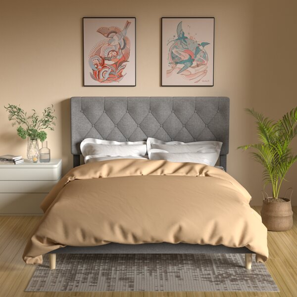 cushion queen bed frame