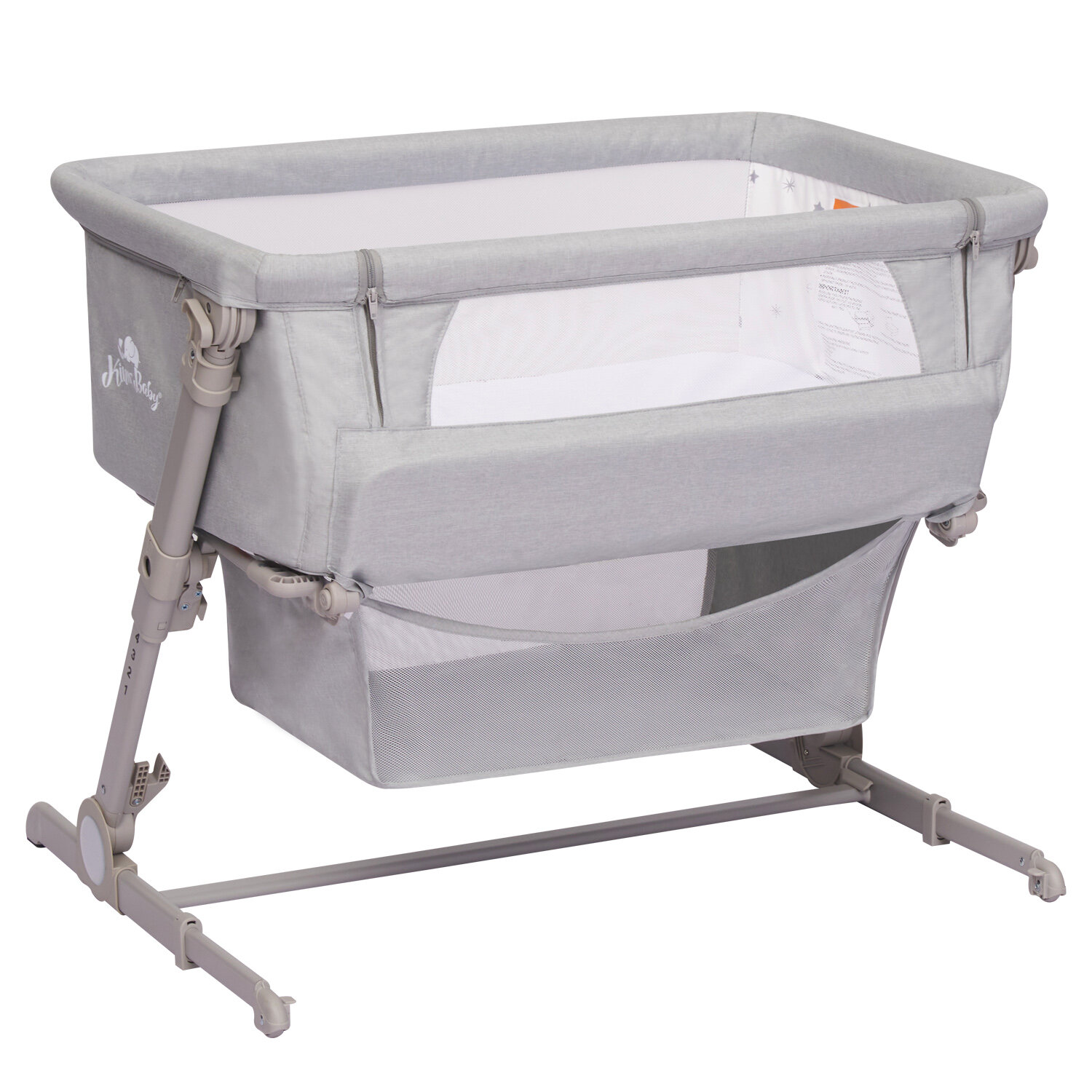 Kinbor Baby Bedside Baby Sleeper Lightweight Adjustable Bassinet Reviews Wayfair