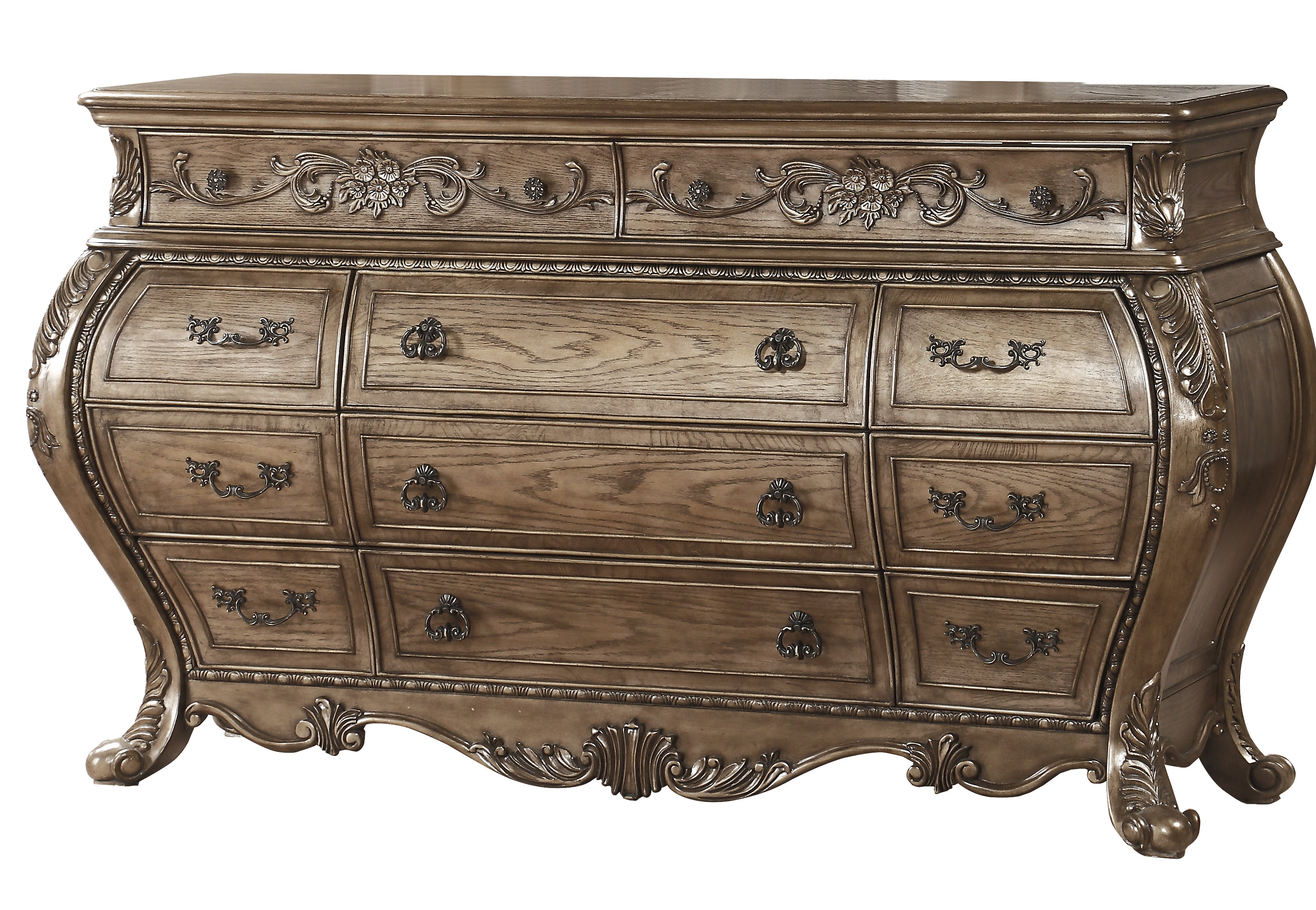 Lark Manor Cha Arch Wood Dresser Mirror & Reviews Wayfair