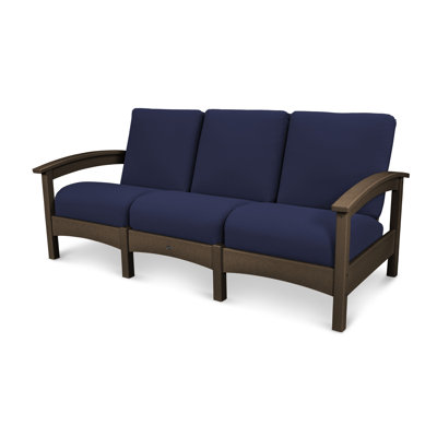 Rockport Club Sofa Trex Outdoor Color: Vintage Lantern / Navy