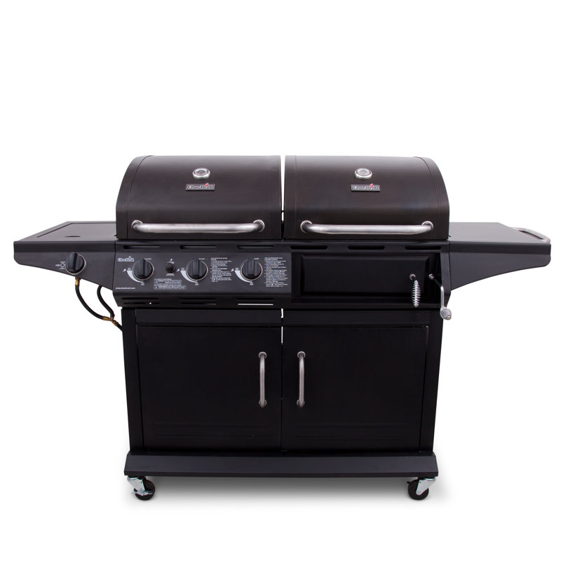 CharBroil Char-Broil 3-Burner Flat Top Liquid Propane Gas ...