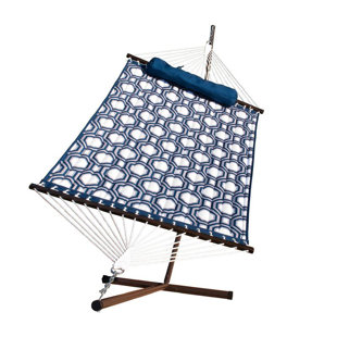 Go to store & view more images Breakwater Bay Stinson Quilted Hammock with Stand