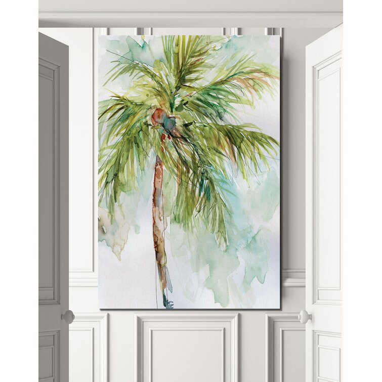 Bay Isle Home Palm Breezes II - Picture Frame Print | Wayfair