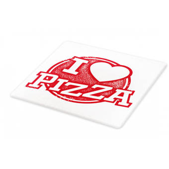 East Urban Home Ambesonne Saying Cutting Board Grunge I Love
