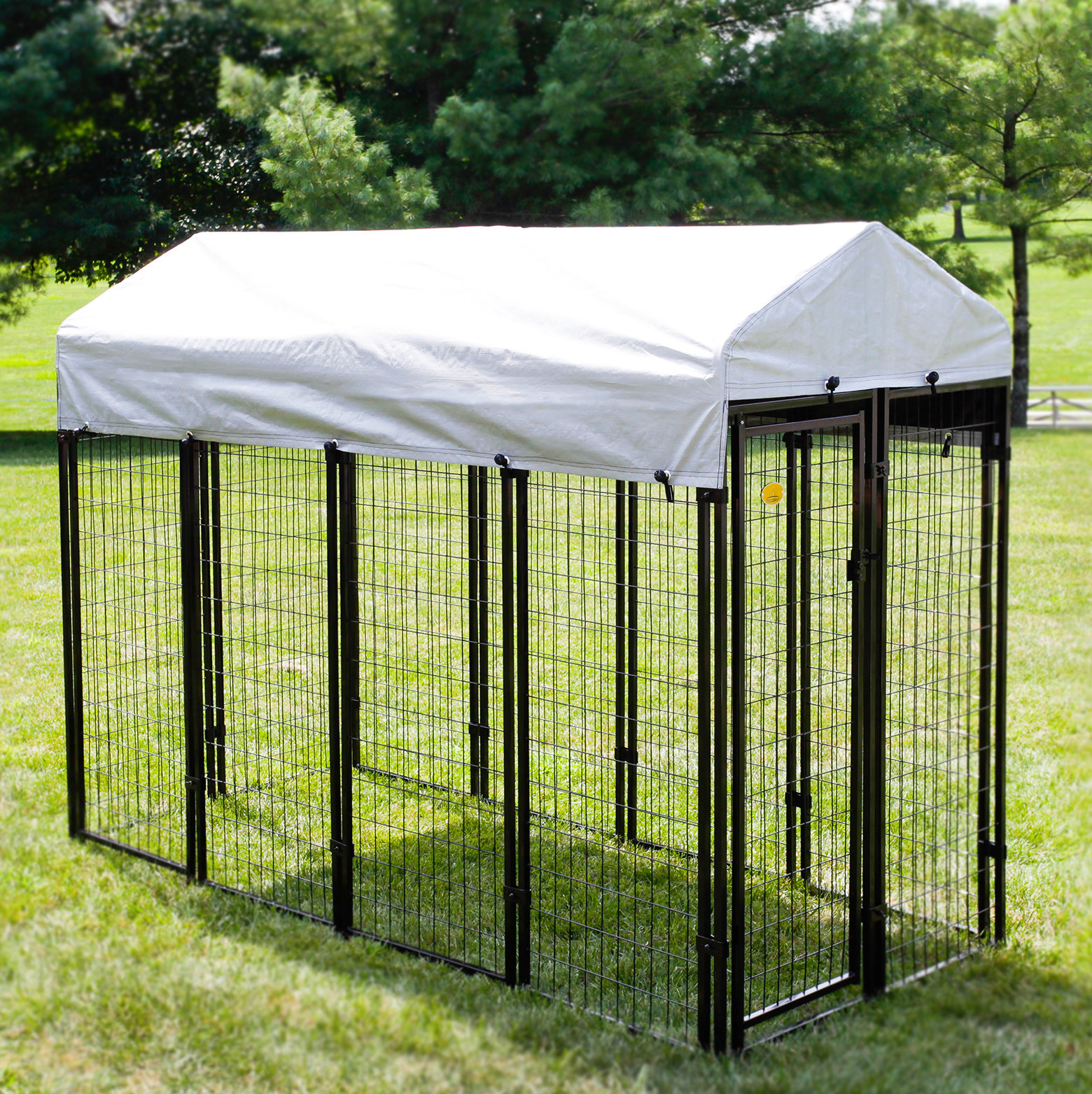 Kennels Direct Wire Boxed Kennel Kit & Reviews Wayfair