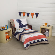orange kids bedding