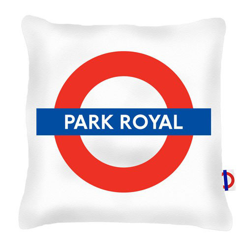 Gulf Breeze London Underground Park Royal Tube Station Cushion London Transport