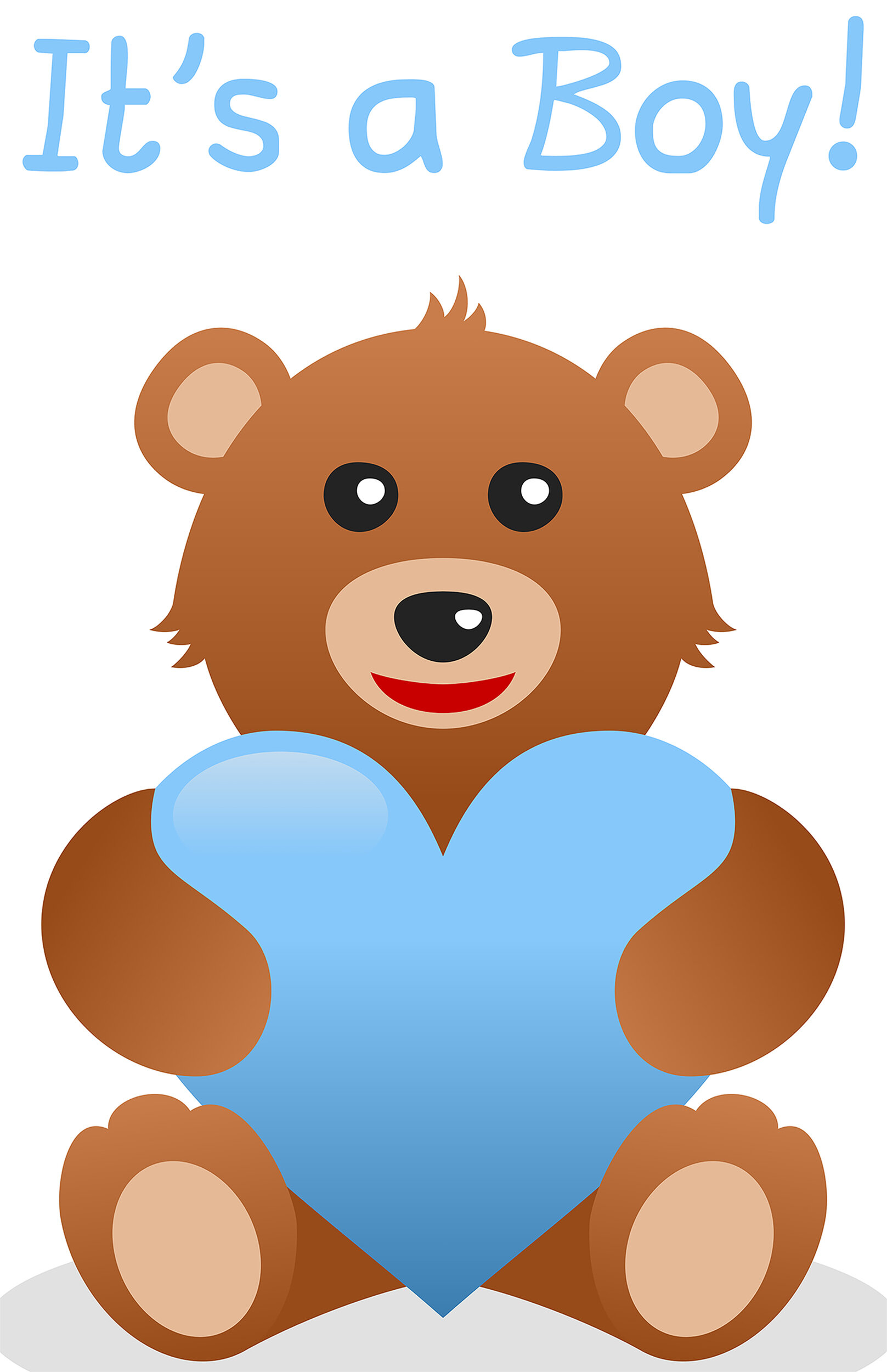 Boy Teddy Bear Cardboard Standup | Wayfair