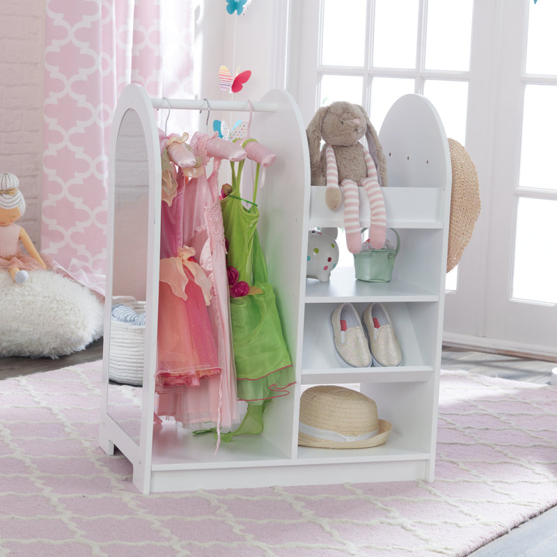 kidkraft fashion pretend play station pink