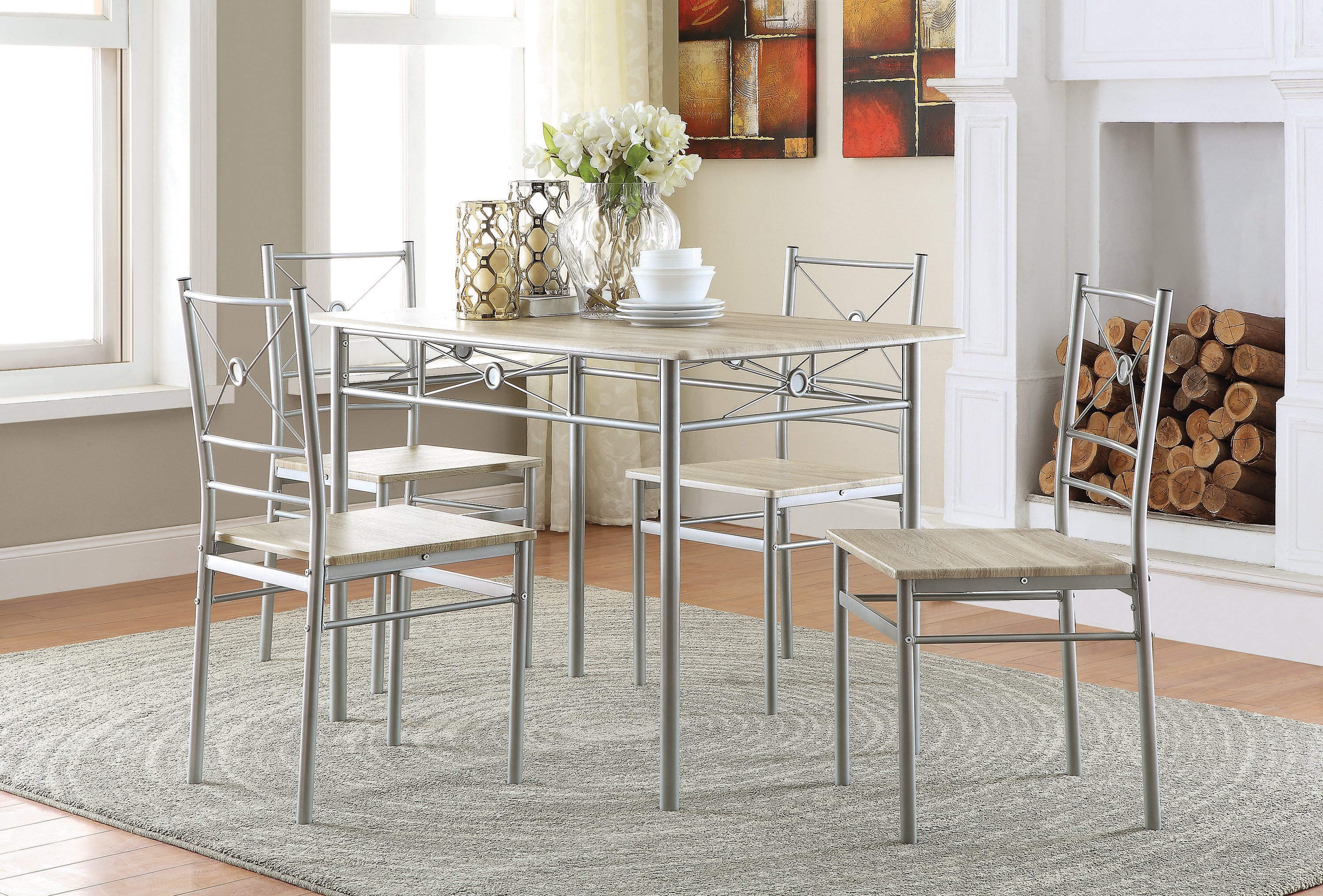 glass dining table under $200