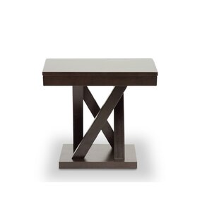 Angelyka Pedestal Coffee Table By Latitude Run