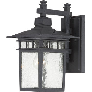 Best Valeri 1-Light Glass Shade Outdoor Wall Lantern By Beachcrest Home Outdoor Lighting Valeri 1-Light Glass Shade Outdoor Wall Lantern By Beachcrest Home Outdoor Lighting