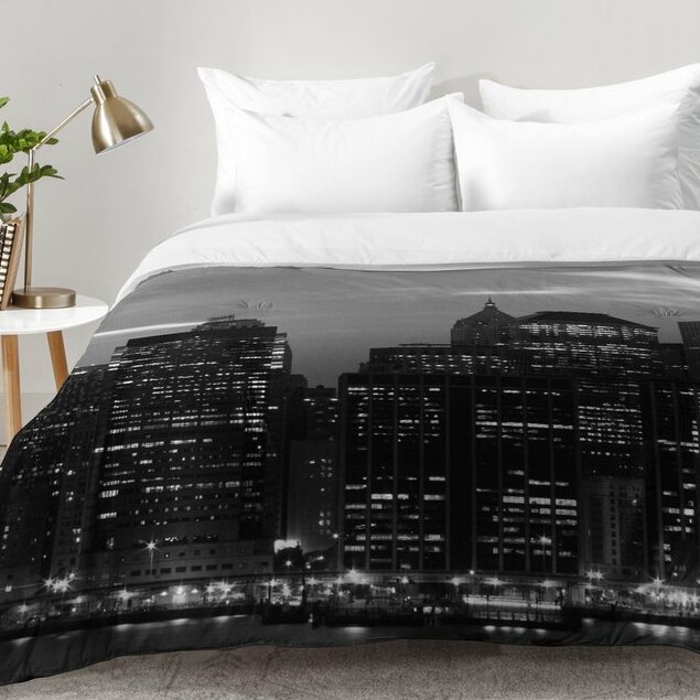 East Urban Home New York Financial District Comforter Set Wayfair