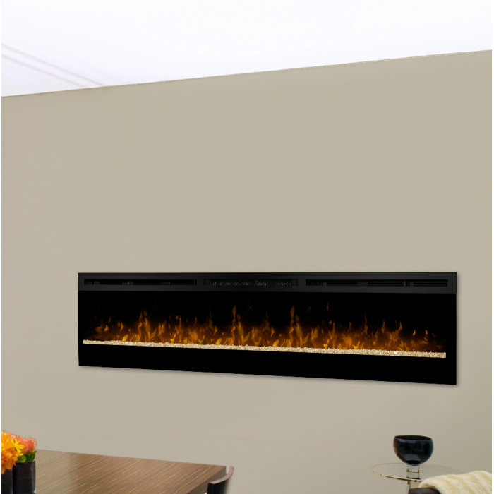 Orren Ellis Lester Wall Mounted Electric Fireplace Reviews