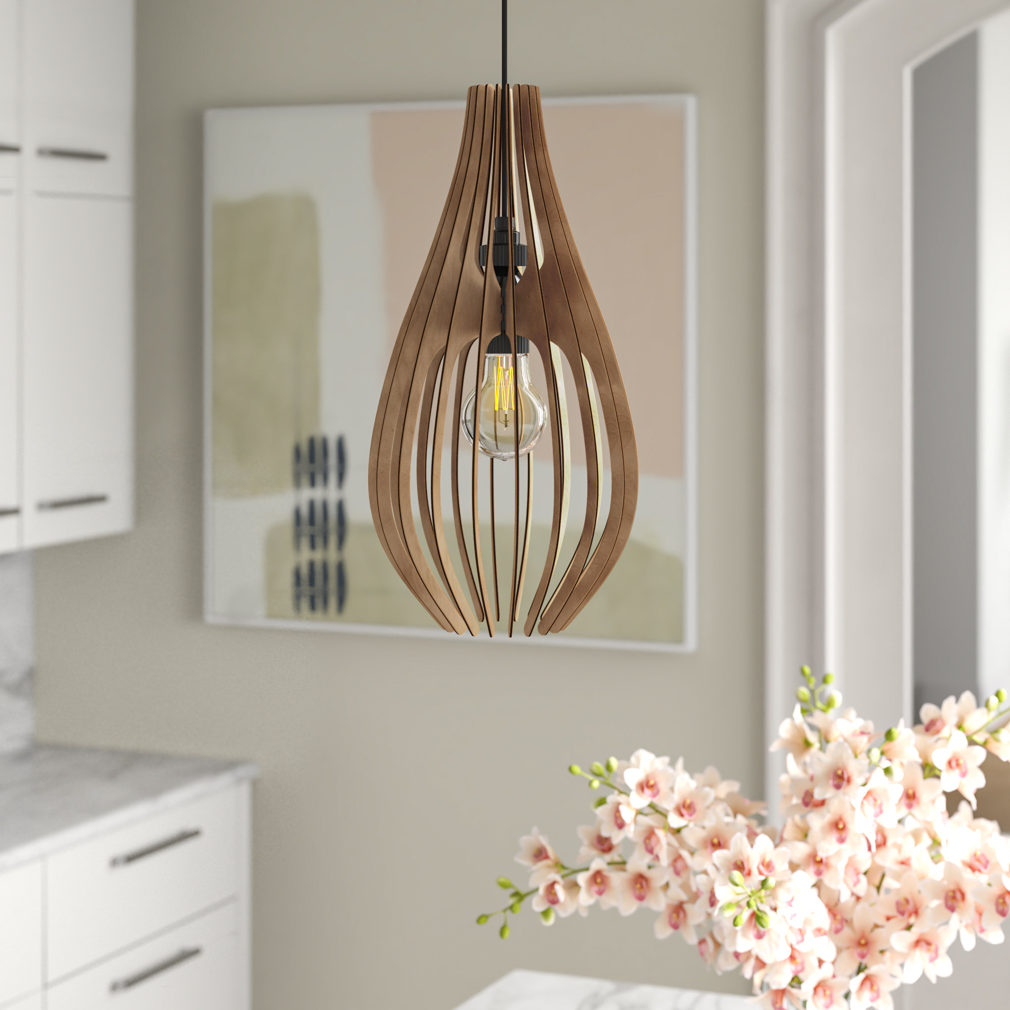 Wade Logan® Amirah Modern Wood 1 