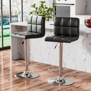 stallcup swivel adjustable height bar stool