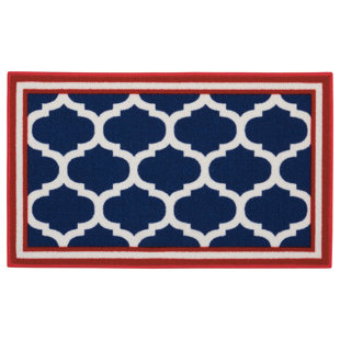 Navy Trellis 8x10 Rug Wayfair Dupont Navy Trellis Area Rug