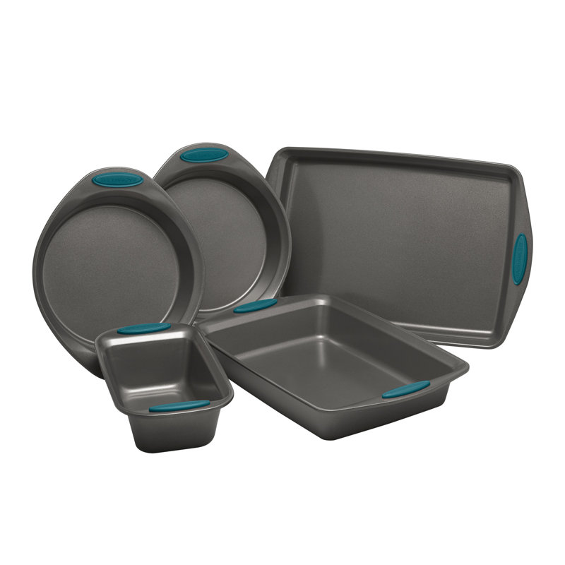 Rachael Ray Yum O 5 Piece Non Stick Steel Bakeware Set Reviews Wayfair
