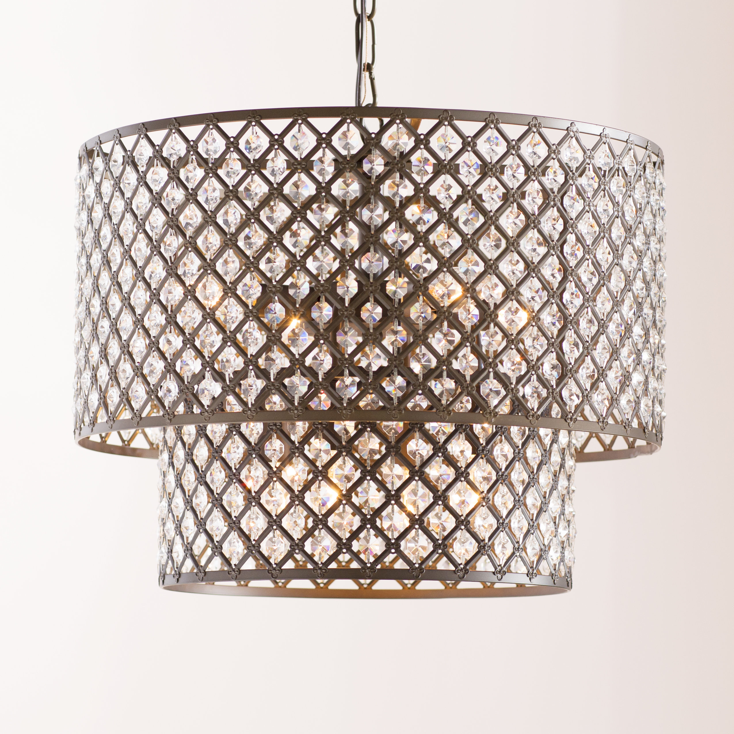 Mistana Maribel 8 Light Drum Chandelier Reviews Wayfair