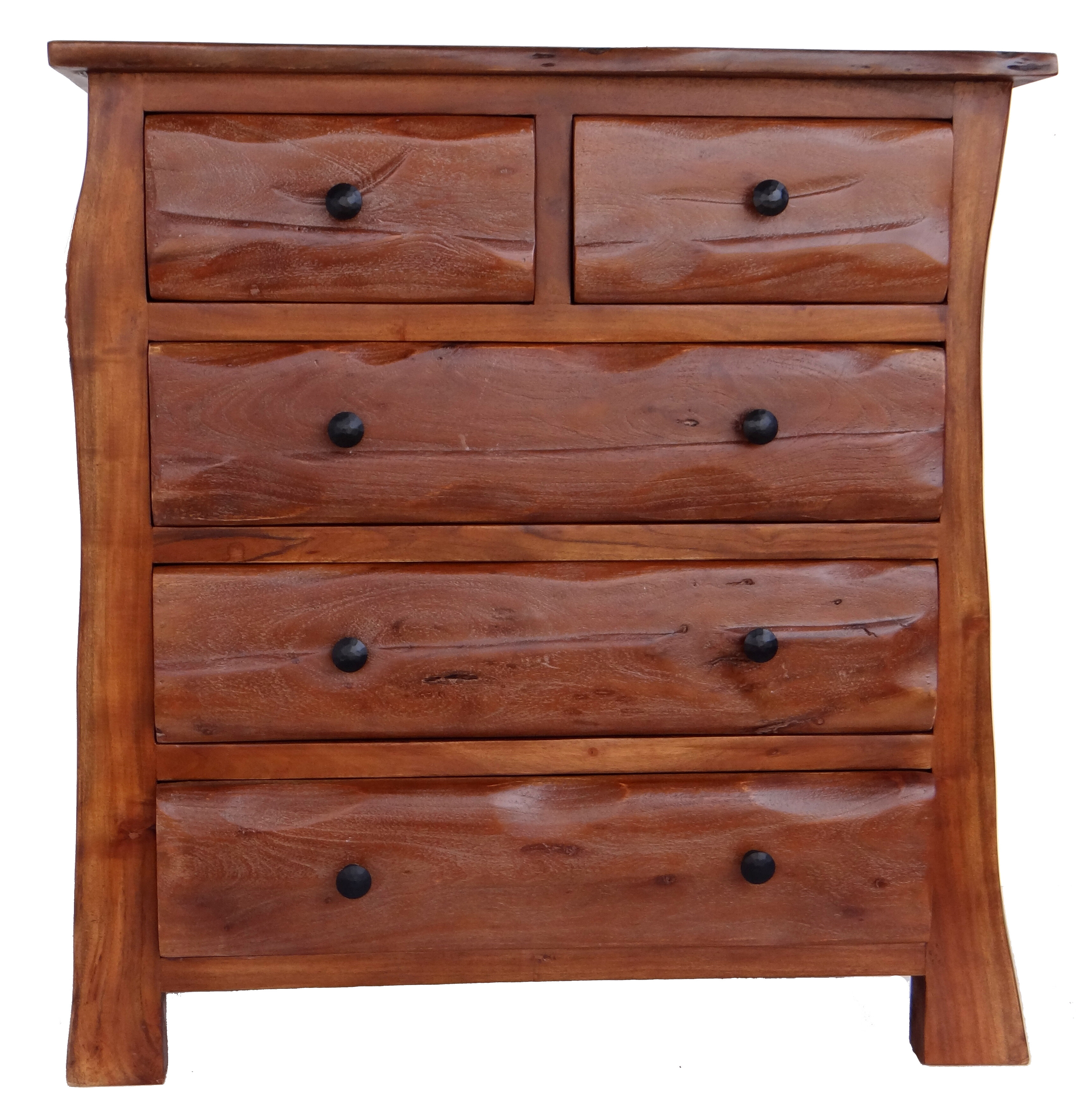 Loon Peak Orion Solid Wood 5 Drawer Accent Chest Wayfair
