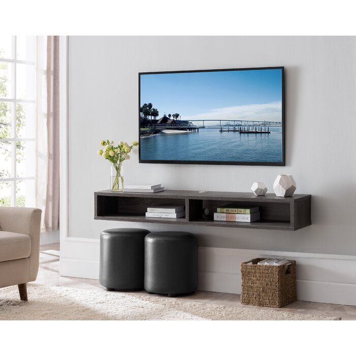 Wrought Studio Keiper Floating TV Stand for TVs up to 70 ...