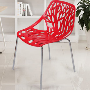 Crawley Tree Cucoloris Dining Chair (Set of 2) by Ivy Bronx