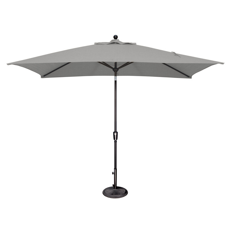 Sol 72 Outdoor Launceston 6 5 X 10 Rectangular Market Umbrella Reviews Wayfair
