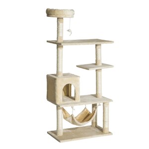 Multi-Scratcher Scratching Post Cat Tree