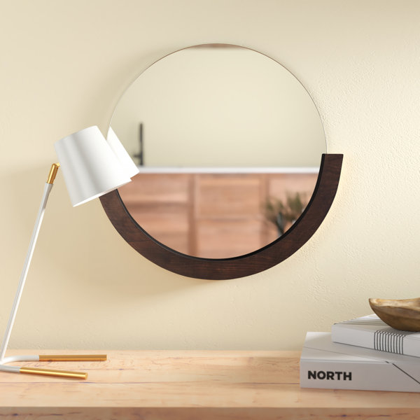 Modern Contemporary 30 Inch Round Mirror Allmodern