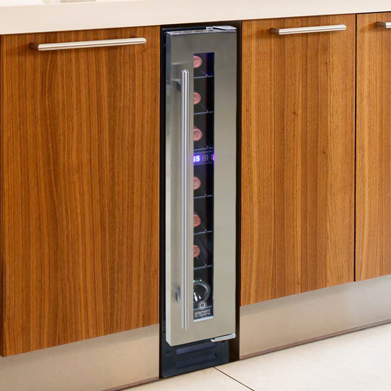 Vinotemp 7 Bottle Single Zone Built In Wine Refrigerator Reviews Wayfair