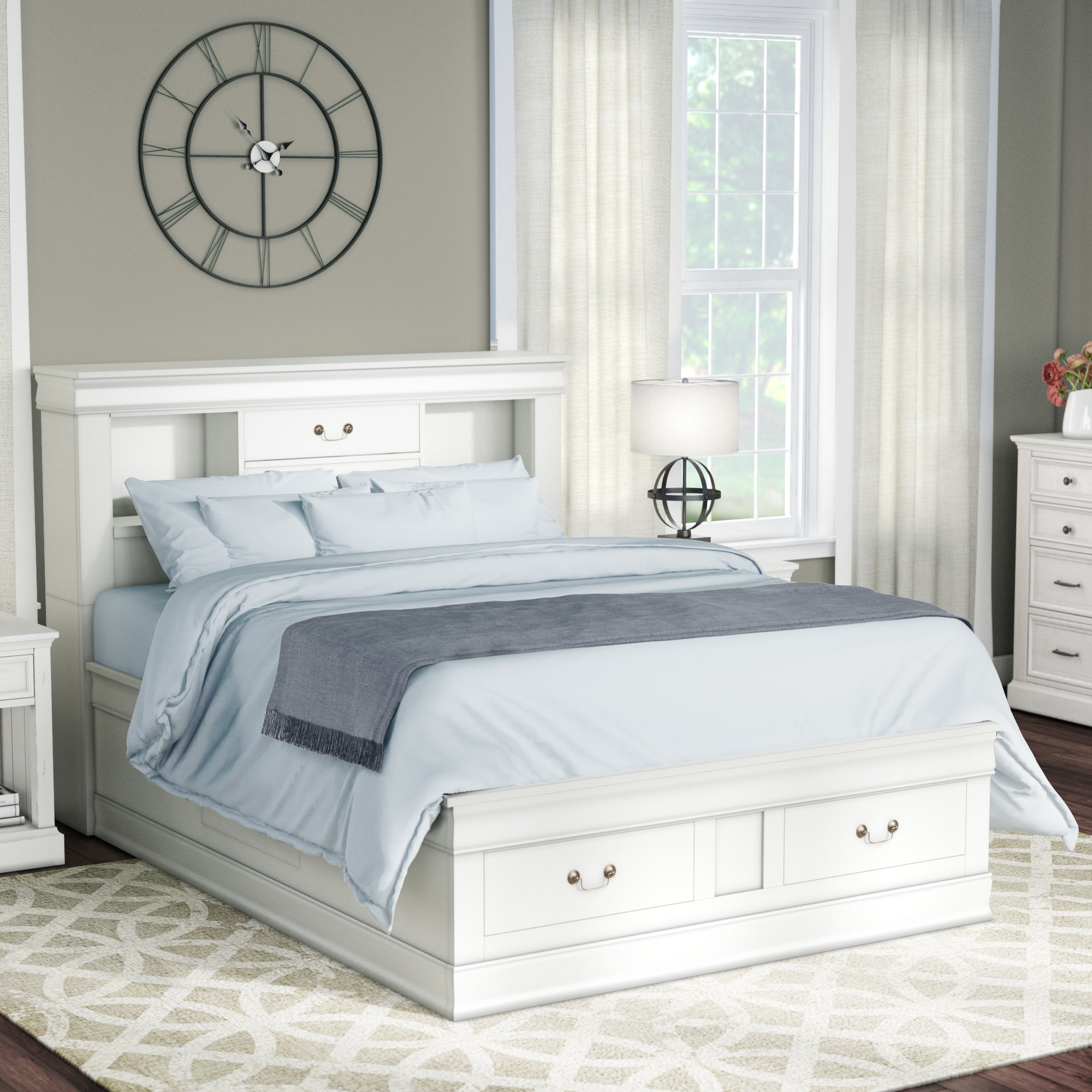 Darfur Storage Platform Bed Darfur Storage Platform Bed