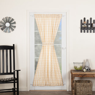 Tan Buffalo Check Curtains Wayfair Quickview