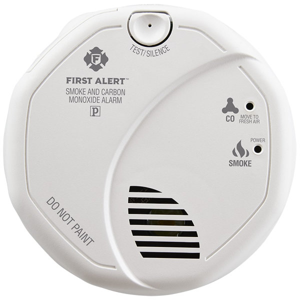 First Alert PRC710A-6 Slim Series Photoelectric Smoke ...
