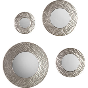 Modern Contemporary 3 Piece Wall Mirror Set Allmodern 4 Piece Deon Wall Mirror Set