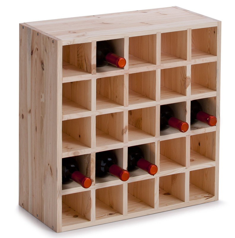 Zeller Pino 25 Bottle Wine Rack Reviews Wayfair Co Uk Pino 25 Bottle Wine Rack