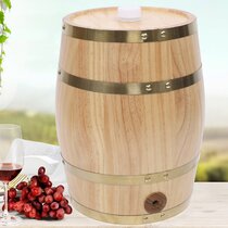 Details about   Wood PineTimber Wine Barrel for Storage Wine Party Wine Dispenser Pine Barrel 