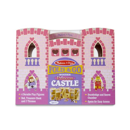 melissa and doug folding princess castle