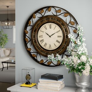 Details about   Antique Art Design Double Sided Wall Clock Station Clock Home Decor Owl Brown 