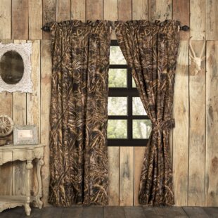 Tiers Sets of 2 And/Or Valance- Choice NEW RealTree Xtra Camo Curtain Panels 