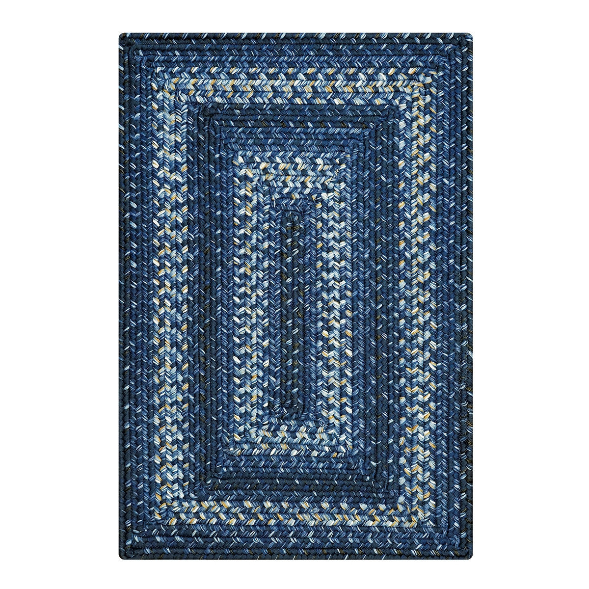 Homee Décor 8 X 10 Rectangular Navy Ultra Durable Braided Rectangular Navy Ultra Durable Braided