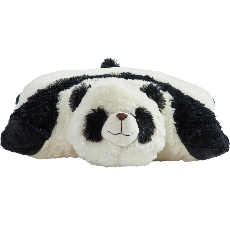 panda plush pillow