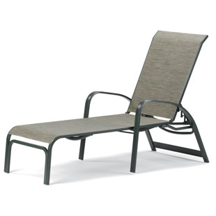 Primera Sling Four-Position Stacking Reclining Chaise Lounge (Set of 2)