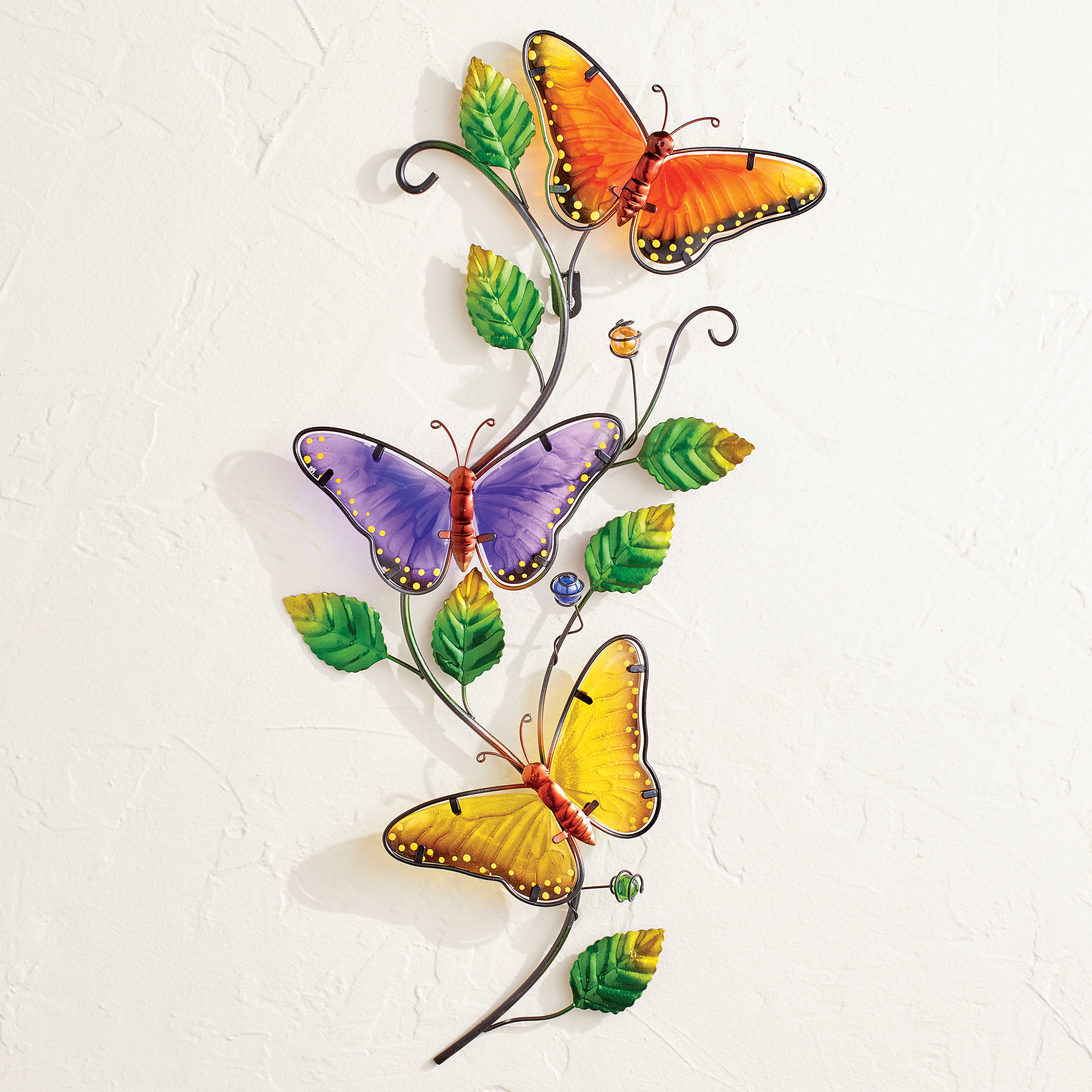 August Grove® Butterflies Wall Décor Wayfair