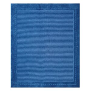 Oxford Hand-Woven Blue Area Rug